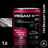 MERCEDES 744 brilliant silver металлик автоэмаль MEGAMIX (0,85л)