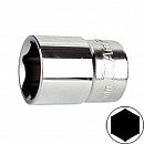 головка 1/4" 13мм 6-гранная AMPRO