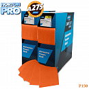 лист абразивный на поролоне P 150 115х140мм оранжевый PRO NORTON