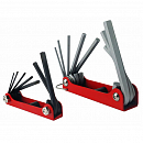 набор ключей TORX раскладной AMPRO (7 предметов)