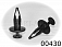 00430 клипса автомобильная GM ROKLAND