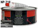 шпатлевка с алюминием NP-710 ALUMINIUM NORD CHEM  (1кг)