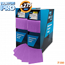 лист абразивный на поролоне P 180 115х140мм сиреневый PRO NORTON