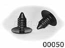 00050 ЧЕРНАЯ клипса автомобильная AMC/DAEWOO/DODGE/FORD/GM ROKLAND