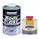 лак HS 2+1 акриловый 699 PROLINE с отвердителем 753 BODY (1л+0,5л)