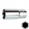 головка 1/4" удлиненная  9мм 6-гранная AMPRO