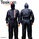 комбинезон малярный L многоразовый СИНИЙ TESKOM