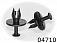 04710 клипса автомобильная GM ROKLAND