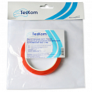 скотч двухсторонний 0,25мм 9мм*10м прозрачный TESKOM