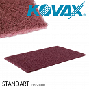 скотч-брайт в листах P 320/360 115х230мм красный Standart толстый VERY FINE KOFLE-X