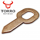 скоба cварочная прямая омедненная 60мм TORRO