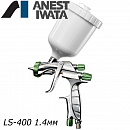 краскораспылитель для базы LS-400 HVLP d1.4мм верхний бачок SUPERNOVA ANEST IWATA