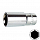 головка 1/4" удлиненная  8мм 6-гранная AMPRO