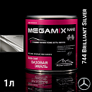 MERCEDES 744 brilliant silver металлик автоэмаль MEGAMIX (0,85л)