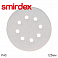 круг абразивный P 040 125мм 8 отверстий SMIRDEX
