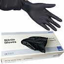 перчатки нитриловые черные M PREMIUM RODIM (1шт) 