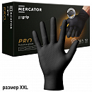 перчатки нитриловые черные XXL текстурированные GOGRIP MERCATOR  (1шт)