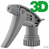 триггер химостойкий серый 3D