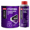 грунт 4+1 черный акриловый с отвердителем AXIOM (1л+0,25л)
