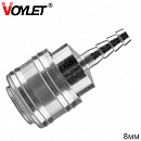 быстросъем под елочку  8мм ESH20 VOYLET (блистер)