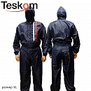 комбинезон малярный XL многоразовый СИНИЙ TESKOM