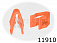 11910 клипса автомобильная ROKLAND