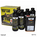 покрытие защитное для кузова сверхпрочное черное RAPTOR U-POL (комплект 3,8л)
