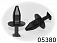 05380 клипса автомобильная FORD ROKLAND