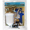 краскораспылитель HVLP H-827 KIT d1.4+1.7мм верхний бачок и манометром VOYLET (блистер)